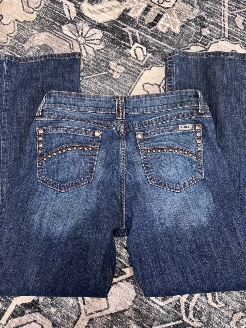 Cruel Girl Dark Blue Bootcut Leg Jeans Sz 13 Regular